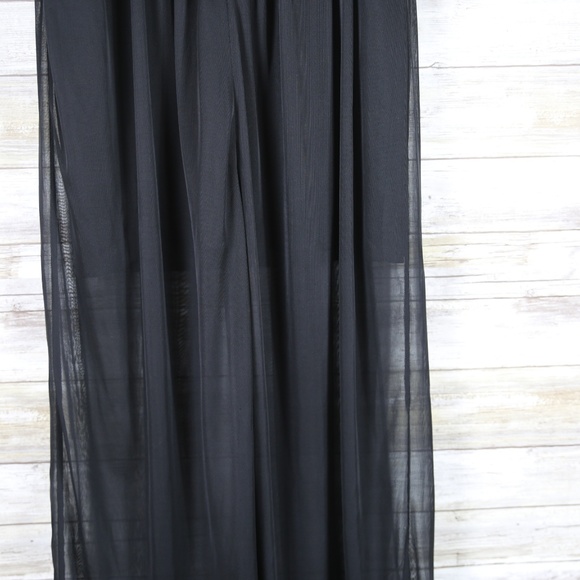 Honey and Rosie Black Tube Top Maxi Dress sz Sm - Picture 7 of 7